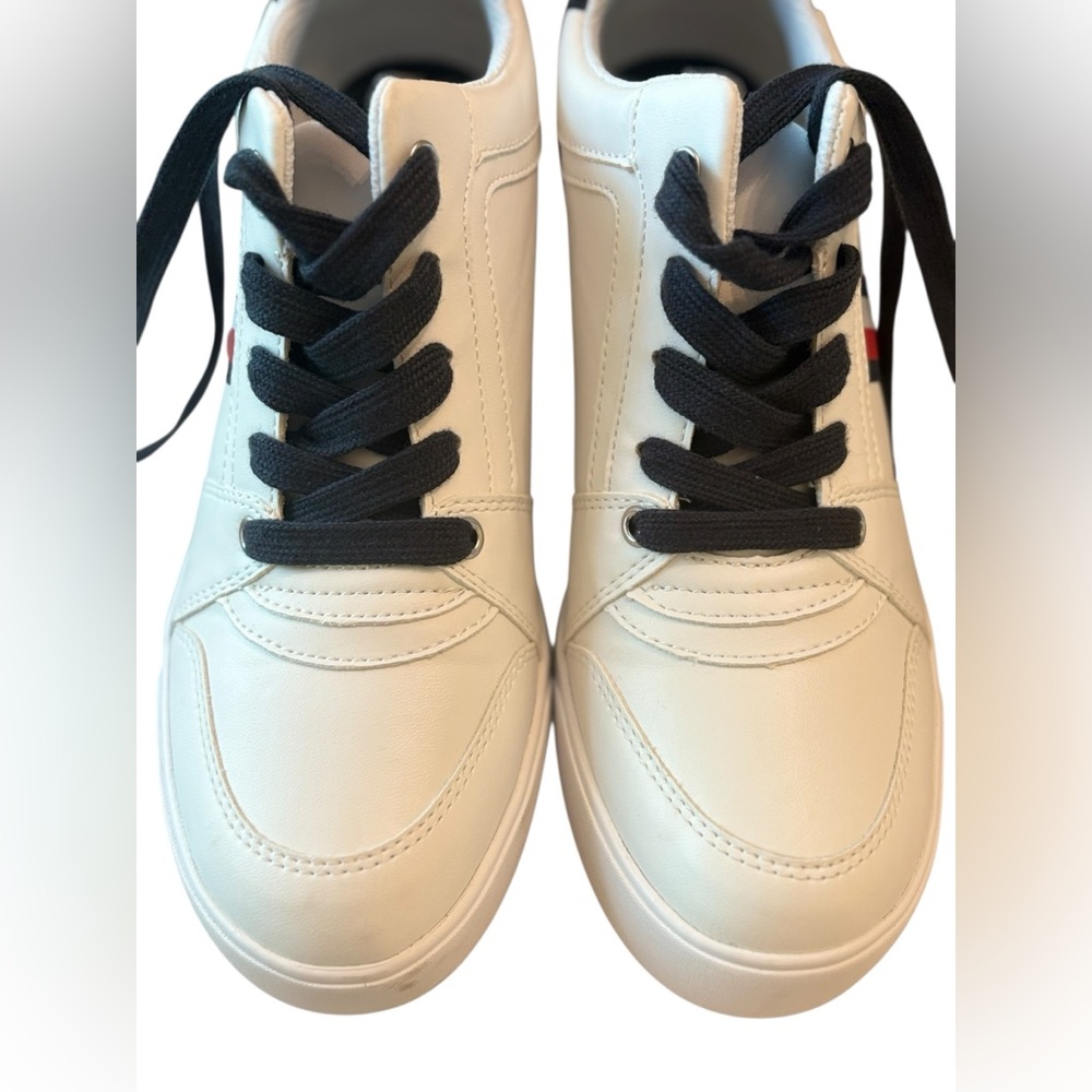 TOMMY HILFIGER | High Top Sneakers | Size 8 - Picture 5 of 16